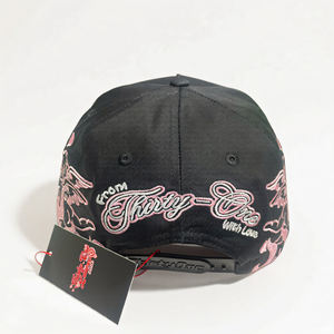 Casquettes Rude Hats de la plus haute qualité, brodées, en daim, neuves, originales, à visière incurvée, noires, Gorras Rude Awakening, avec code NFC - Product Image 4