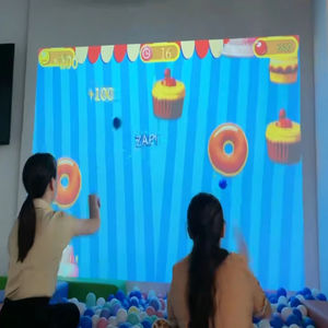 Jeu de projecteur de sol interactif immersif Terrain de jeu intérieur Équipement VR/AR/MR Parc d'aventure École Dispositif de jeu interactif - Product Image 1