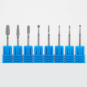 Punte per unghie diamantate da 2.35mm 3/32 punte per unghie in acrilico e Gel per la rimozione di calalli per Manicure Pedicure punte da trapano - Product Image 3