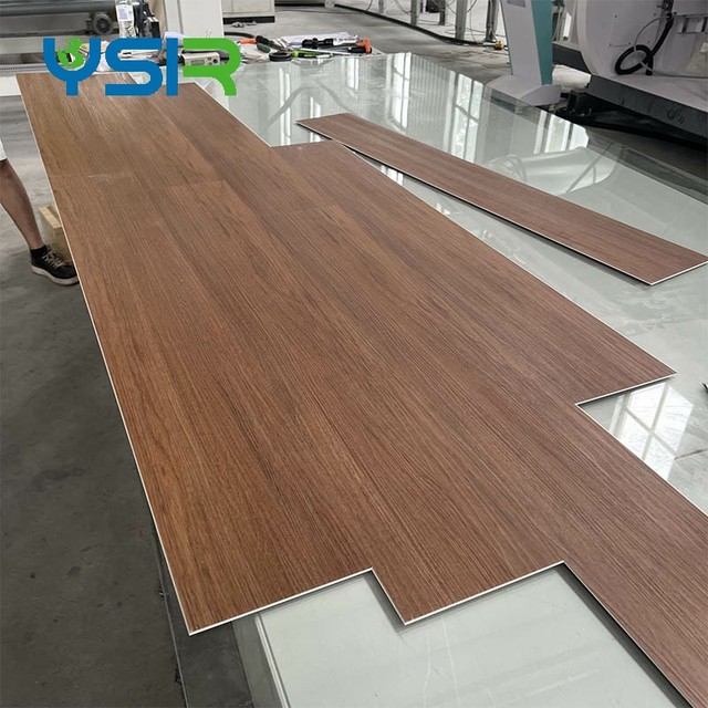New Material Flooring Design 4mm 5mm 6mm Thick Vinyl Luxury Flooring Click Lock System Spc Flooring