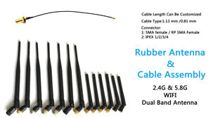 <span class=keywords><strong>Antenna</strong></span> magnetica ad alto guadagno 868MHz 443MHz potente, cavo SMA da 1,5 m per wireless - Product Image 5