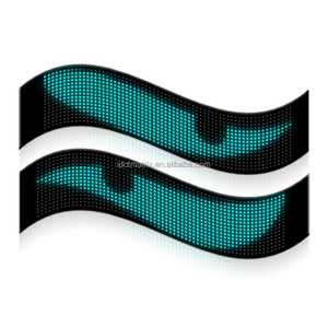 Nuovo Pannello LED Flessibile BGZM 1696 12V Programmabile con Controllo APP, Effetto Occhi del Diavolo, per Pubblicità e <span class=keywords><strong>Auto</strong></span> - Product Image 2
