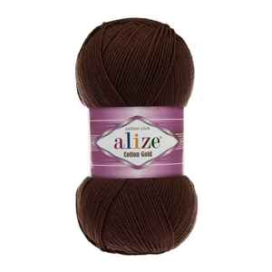 Alize algodón oro 26 100% hilo de algodón en café amargo producto premium - Product Image 1