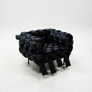 Modern Design Special-Shaped Micro-elastic Fleece Woven <b>Single</b> <b>Sofa</b> Metal Frame Customized Comfort Lounge <b>Chair</b> for Hotel Room - Product Image 5