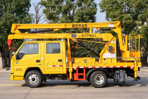 Camión de Trabajo Aéreo con Brazo Articulado de 10m, 12m, 14m, 16m, Capacidad de Carga de 200kg, Camión Elevador con Brazo Plegable, Chasis Diésel 4x2 - Product Image 5