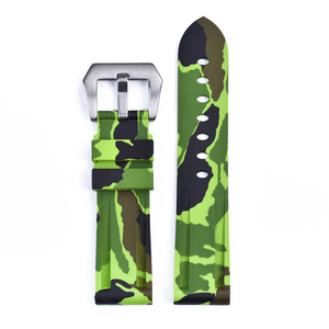 สายนาฬิกาซิลิโคนวัลคาไนซ์ลายพราง JUELONG รุ่น SUMMIT Sport Dive พร้อมตัวล็อคแบบปลดเร็ว - Product Image 3