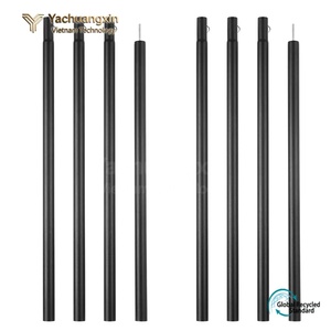 Tige télescopique en alliage d'aluminium à bouton unique pour auvent extérieur, tige de support robuste pour tente, tige télescopique pour auvent de camping - Product Image 6