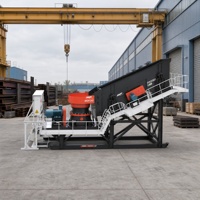 Installation de concassage modulaire à cône 105-420 t/h, haute capacité, fonctionnement continu pour carrière, exploitation minière et usine de pierres.