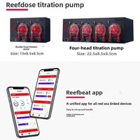 Pompe de titrage intelligente moderne en gros pour aquarium, contrôle par application, ajout automatique précis et quantitatif d'oligo-éléments, kit complet