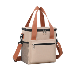 Sacs isothermes en polyester Oxford de grande capacité avec fermeture à glissière Sac à lunch isolé pliable et à la mode directement du fabricant du Vietnam - Product Image 1