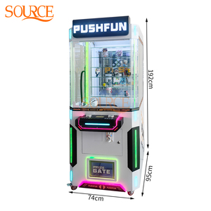 SOURE Nuovo Arrivo Happy Push Toy Premi Regali Macchina Distributrice di Bambole Giochi a Moneta Macchine Arcade in Metallo - Product Image 2