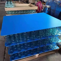 Plaque de protection en plastique ondulé de 3,5 mm et 4 mm pour la séparation et la protection des bouteilles de boissons, panneau de séparation creux en plastique