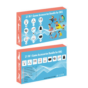 Pour les accessoires de Console <span class=keywords><strong>Switch</strong></span> <span class=keywords><strong>2</strong></span> 21in 1 pour Nintendo <span class=keywords><strong>Switch</strong></span> <span class=keywords><strong>2</strong></span> sac de voyage contrôleur poignée dragonne poignées de boxe - Product Image 3