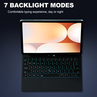 Étui Clavier Magnétique Laudtec pour Samsung Tab S11 S10 FE S10 FE+ S9 S9 FE, Housse Intelligente en Cuir PU pour Tablette – Vente en Gros