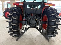 Tracteur agricole 4x4 de 95 CV avec boîte de vitesses, moteur diesel turbocompressé 4 cylindres, norme d'émission Chine Stage III, occasion pour l'agriculture