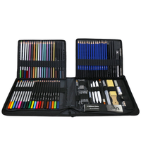 Ensemble de 83 crayons à croquis Fullfor Peinture Vente directe d'usine Fournitures d'art