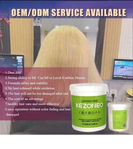 Décolorant capillaire naturel rapide pour cheveux blonds, décolorant capillaire haute pureté, décolorant capillaire professionnel, poudre décolorante pour cheveux blonds - Product Image 6