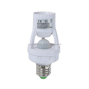 <span class=keywords><strong>Sensor</strong></span> de movimiento de inducción PIR de 360 grados, enchufe E27, luz <span class=keywords><strong>LED</strong></span>, <span class=keywords><strong>Sensor</strong></span> de movimiento infrarrojo, portalámparas - Product Image 2