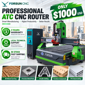 31% de <span class=keywords><strong>Descuento</strong></span> Router CNC ATC 1325 con Cambiador de Herramientas de Fila Recta y Alarma de Presión de Aire, Equipo de Corte y Grabado de Paneles de Madera - Product Image 1