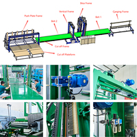 Machine de découpe automatique industrielle à haute efficacité énergétique pour blocs de mousse EPS, contrôlée par PLC, multidirectionnelle