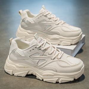Zapatos Deportivos Casuales para Hombre, con Plataforma, Transpirables, Antideslizantes, Versátiles, Blancos, Modernos, Precio al por Mayor - Product Image 5