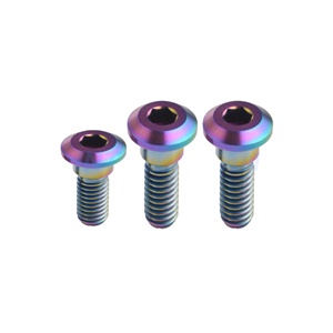 Bst Titan hợp kim đĩa Bolt với <span class=keywords><strong>Torx</strong></span>/Hex đầu xe gắn máy GR5 ốc vít và bu lông - Product Image 1