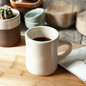 Biểu tượng tùy chỉnh gốm Diner <span class=keywords><strong>Mug</strong></span> cho quán cà phê - Product Image 1
