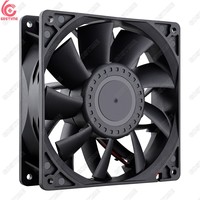 Ventilateur de boîtier Gdstime GDP1438 140 mm à double roulement à billes 12V/24V, débit d'air élevé 232 CFM, pression statique élevée 3000 tr/min pour carte graphique et CPU