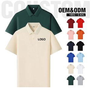 Camiseta Polo Deportiva de Alta Calidad para Hombre, Corte Ajustado, con Diseño de Animal Bordado, Tela con Impresión Personalizada - Product Image 2