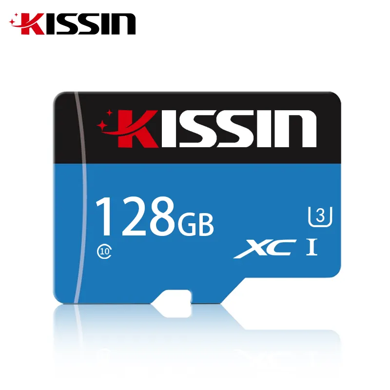 KISSIN Memory Card 128 GB 4K UHD UAV Drone Aerial Car Camera 1080P DVR Video Recorder Class 10 U3 SD Micro TF Card C10 128GB