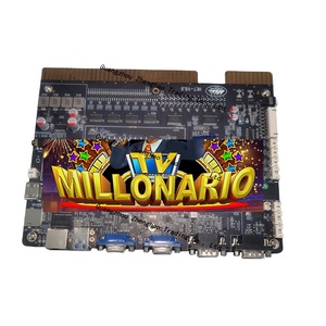 Machine de jeu à double écran en langue espagnole, circuit imprimé de jeu magnifique, jeux d'arcade à pièces, TV <span class=keywords><strong>Millonario</strong></span> pour machine de jeu - Product Image 1