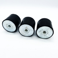 Supports en caoutchouc femelles NR DD écologiques pour une isolation efficace des vibrations