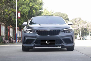 Pieza de coche M2 para <span class=keywords><strong>Bmw</strong></span> F22 F23 <span class=keywords><strong>2</strong></span> Series 2014 2015 2016 <span class=keywords><strong>2017</strong></span> 2018 actualización a parachoques de coche M2 estilo CS parachoques trasero - Product Image 3