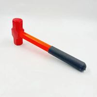 Marteau octogonal en acier au carbone de haute qualité avec poignée en PP résistant aux chocs, 2LB 3LB 4LB, personnalisable OEM/ODM, fabriqué en Chine