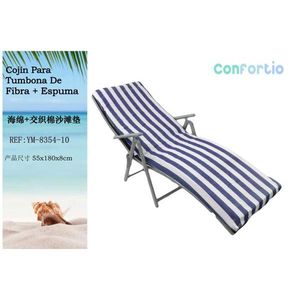 Tappetino da Spiaggia TUMBONA 55*180*8CM-10 in Cotone Intrecciato a Media Rigidità con Spugna per Cuscini e Guanciali, Prodotto in Cina - Product Image 2