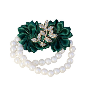 Ychon Novo Design Personalizado Casamento Cerimônia De Casamento Decorações Festa De Casamento Broche Conjuntos Corsage para a Noiva Jóias Fornecimento - Product Image 4