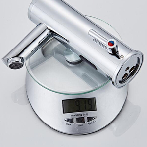 Vòi Cảm Biến Hồng Ngoại Cho Phòng Tắm, Vòi Chậu Rửa Bằng Đồng Thau Nóng Lạnh Thông Minh - Product Image 6