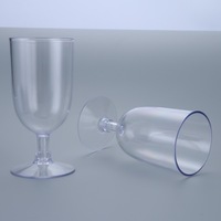 Promotion en vrac réutilisable boisson en plastique verre de pique-nique verres à vin gobelet