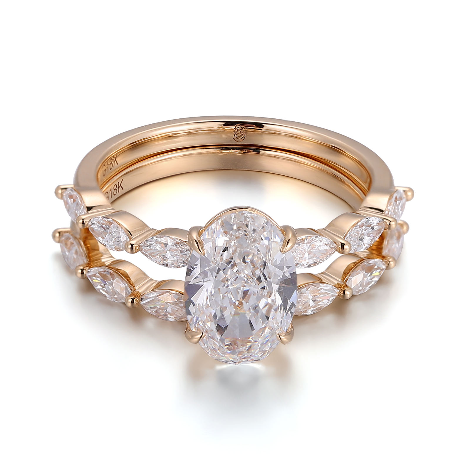 oro amarillo de 18 quilates