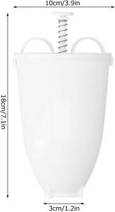 แม่พิมพ์ทำโดนัทสำหรับครัวเรือน อุปกรณ์ทำโดนัทพลาสติก DIY เครื่องมือทำขนม อุปกรณ์ทำขนมอบ - Product Image 2