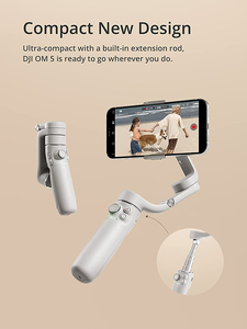 OM 5 Smartphone Gimbal 3- Mobile Phone Gimbal Extension Rod-Portable Foldable Vlogging Featuring - Product Image 4