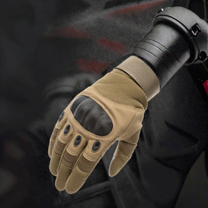 Gants de moto unisexes en polyester, compatibles écran tactile, doigts entiers, respirants, imperméables, avec protection rigide des articulations et poignet réglable - Product Image 3