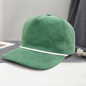 Gorra de Béisbol de 5 Paneles con Cierre a Presión, Personalizable con Logotipo Bordado en 3D, Gorra Deportiva Estructurada de Lujo con Rayas para Hombre y Mujer - Product Image 1