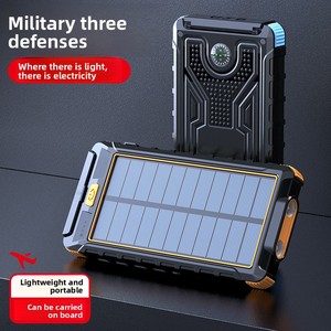 Power Bank Solare Multifunzione ZL201 da 10000mAh per Esterni, Impermeabile IPX5, con Ricarica Wireless - Modello Privato Transfrontaliero - Product Image 4