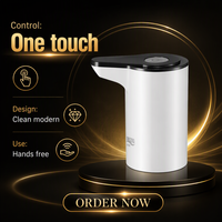 Distributeur automatique de savon à capteur infrarouge, pompe à eau électrique, remplisseur portable à aspiration pour salle de bain