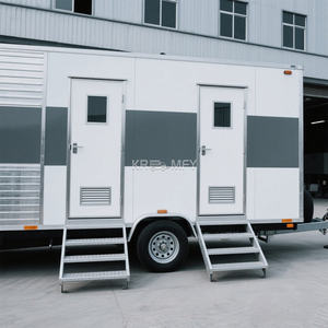 Baño Móvil de Lujo para Eventos 2025, Remolque con Inodoros Portátiles para Exteriores - Product Image 2