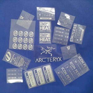 Etiquetas de transferencia de calor con logotipo de patrón grande personalizado de alta calidad, estampado de <span class=keywords><strong>plastisol</strong></span> de alta elasticidad para camisetas, diseño de precio de fábrica - Product Image 6