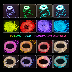 <span class=keywords><strong>KINZ</strong></span> Bande de LED RVB extérieure 2mm-10mm IP68 pour éclairage à fibre optique de lueur latérale sous-marine de piscine MMA - Product Image 3