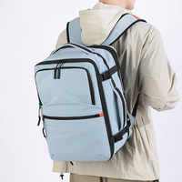 Sac à dos pour ordinateur portable imperméable, extensible avec grande capacité, léger et respirant, sac à dos professionnel