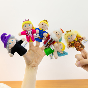 9cm Soft Plush Finger Puppets Set, Insect & Animal Hand Puppets <b>Dolls</b> for Kids Storytelling Role <b>Play</b> Toys - Product Image 3
